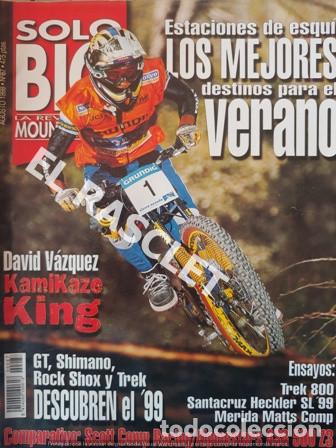 Sports collectibles: SOLO BICI - LA REVISTA MOUNTAIN BIKE - N&ordm; 87  AGOSTO  DE 1998
