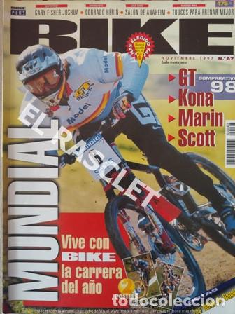 Sports collectibles: BIKE PLUS- LA REVISTA DE LOS CICLISTAS - N&ordm; 67  NOVIEMBRE DE 1997
