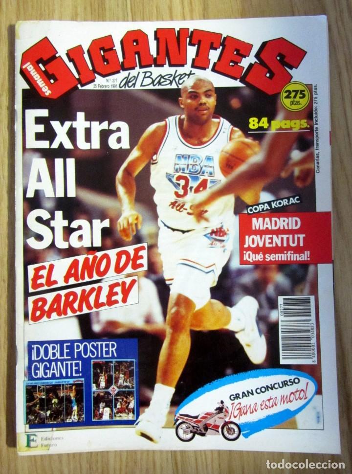 Sammelleidenschaft Sport: GIGANTES DEL BASKET 277 EXTRA ALL STAR NBA 1991 BARKLEY SIN POSTER GIGANTE