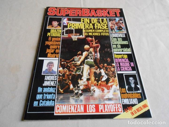 Collezionismo sportivo: REVISTA SUPER BASKET, N&ordm; 3 (mayo 1986). FIN DE LA PRIMERA FASE