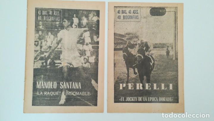 Sammelleidenschaft Sport: MANOLO SANTANA Y PERELLI 40 D&Iacute;AS 40 ASES 40 BIOGRAF&Iacute;AS