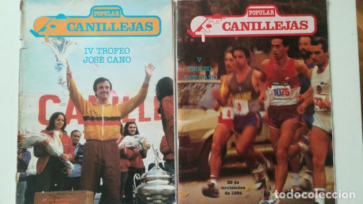 Sammelleidenschaft Sport: POPULAR CANILLEJAS ATLETISMO TROFEO JOS&Eacute; CANO 1983 Y 1984 REVISTA