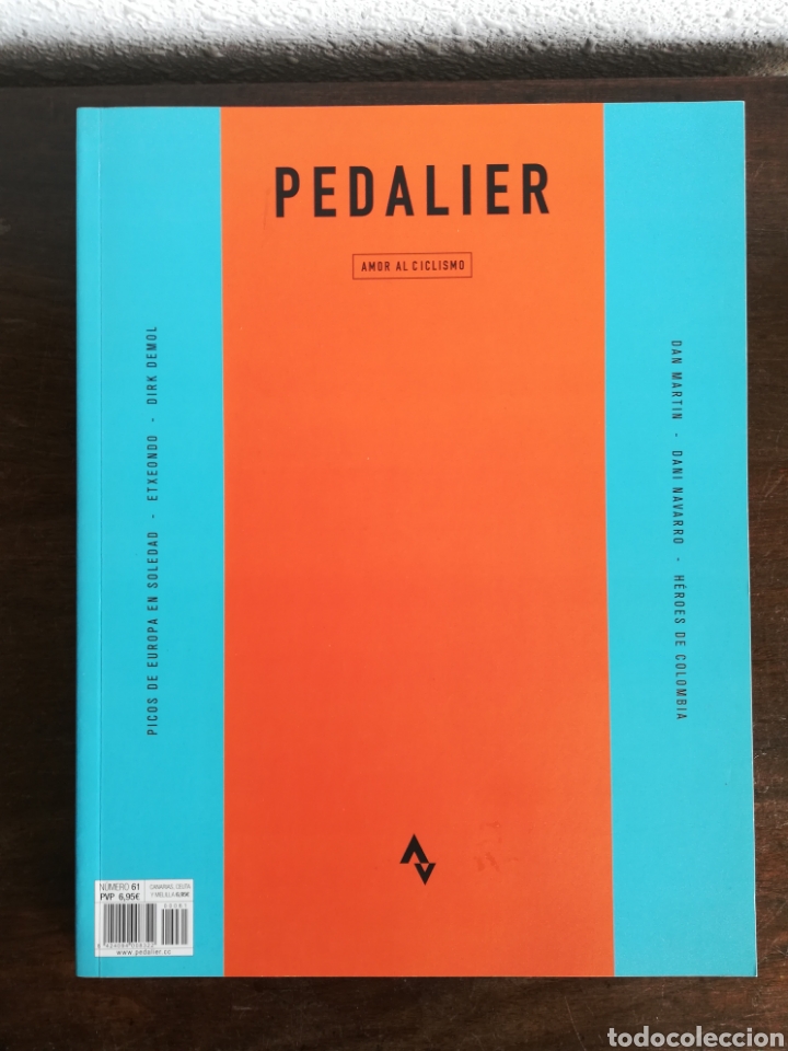 Coleccionismo deportivo: Revista Pedalier Amor al Ciclismo - Strava Indurain Etxeondo