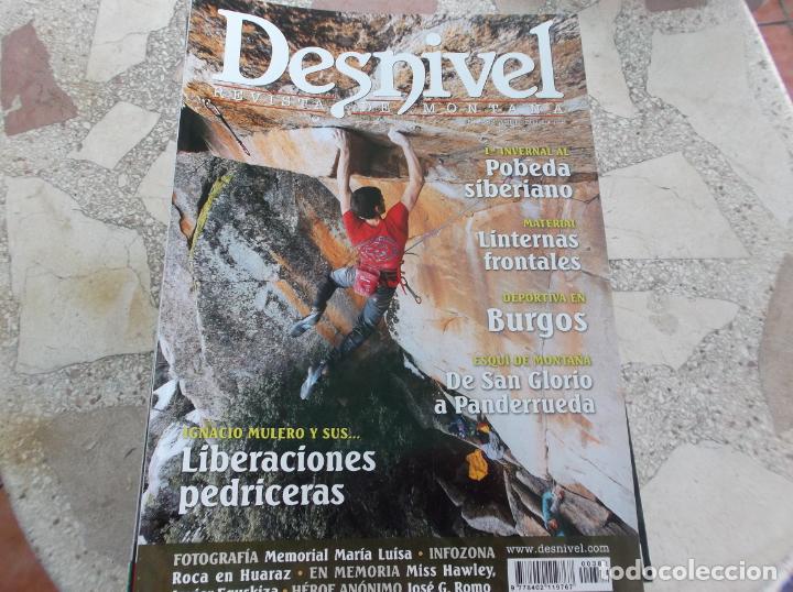Coleccionismo deportivo: desnivel n&ordm; 382, pobeda siberiana, burgos, esqui de san glorio a panderrueda, mis hawley,jose g.romo