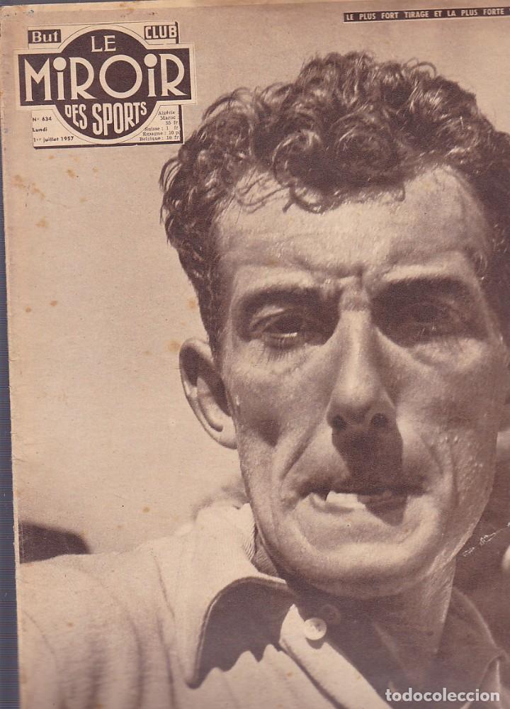 Collectionnisme sportif: REVISTA DEPORTIVA LE MIROIR DES SPORTS TOUR JULIO 1957