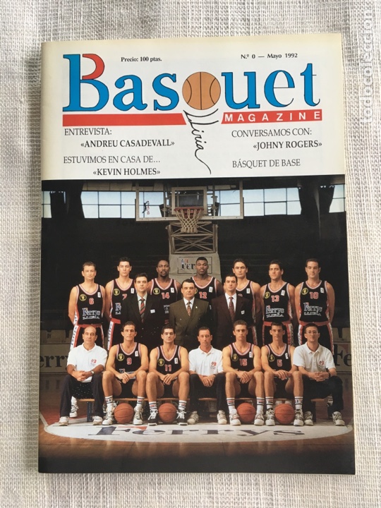 Sammelleidenschaft Sport: B&Aacute;SQUET LLIRIA. MAGAZINE. N&ordm;. 0 MAYO 1992. P&Oacute;STER. FERRYS.
