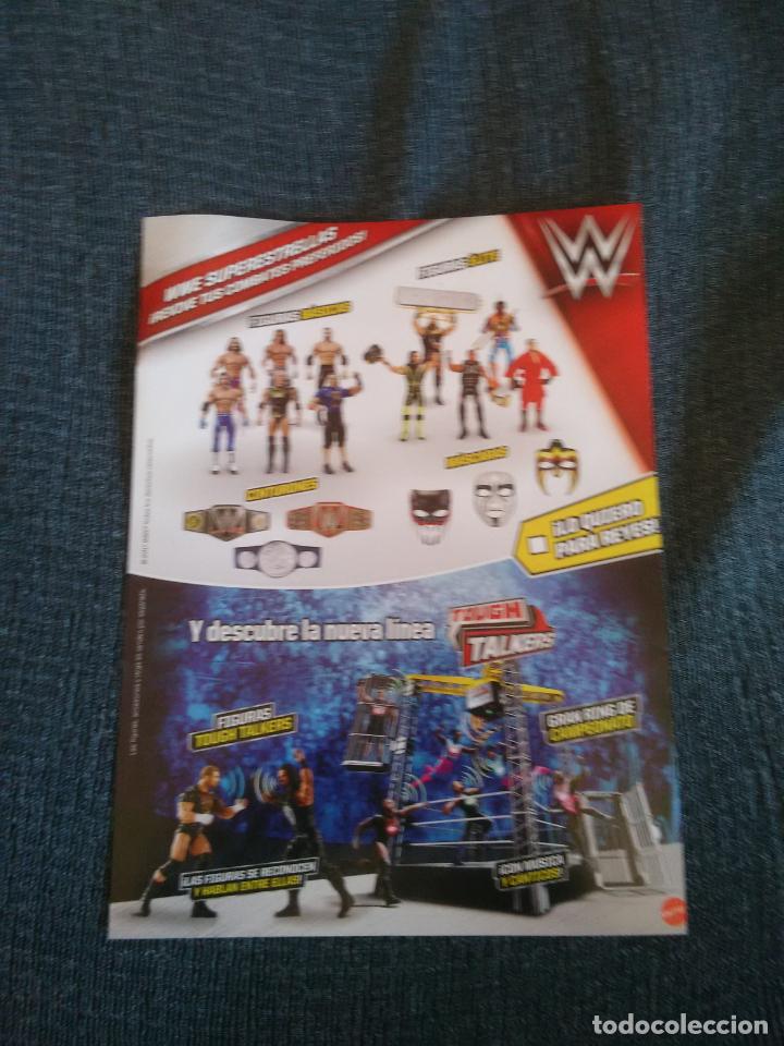 Coleccionismo deportivo: HOJA PUBLICIDAD WWE SUPERESTRELLAS FIGURAS CINTURONES M&Aacute;SCARAS