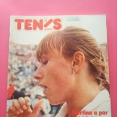 Coleccionismo deportivo: REVISTA TENIS ESPAÑOL Nº 321 1982 - MARTINA NAVRATILOVA - POSTER GENE MAYER - TOMAS CARBONELL