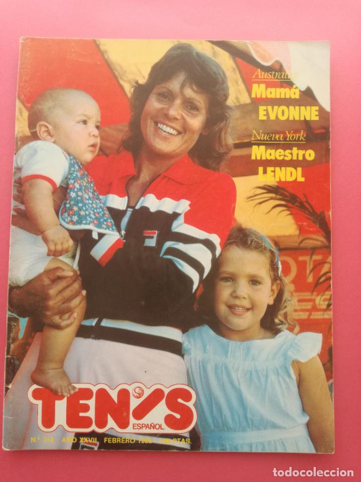 Sammelleidenschaft Sport: REVISTA TENIS ESPA&Ntilde;OL N&ordm; 314 1982 - MASTERS IVAN LENDL - ORANTES N&ordm; 1 ESPA&Ntilde;A - POSTER USA COPA DAVIS