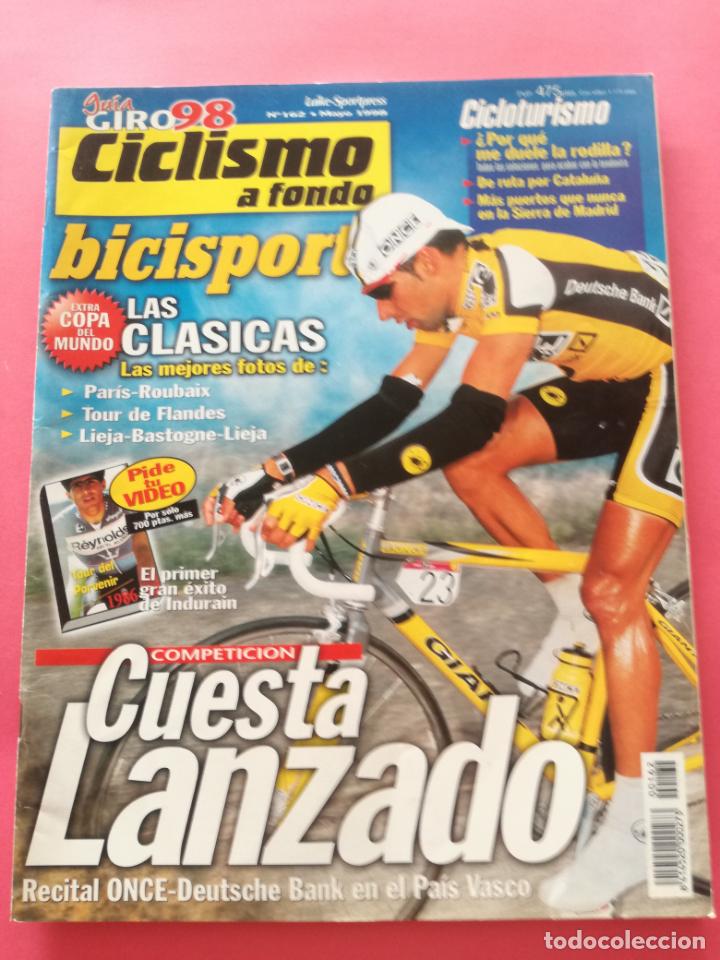 Coleccionismo deportivo: REVISTA CICLISMO A FONDO N&ordm; 162 BICISPORT 1998 EXTRA COPA DEL MUNDO 98 - CUESTA