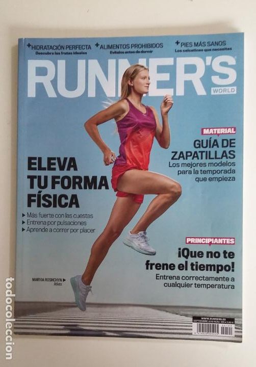 Sammelleidenschaft Sport: REVISTA RUNNERS WORLD N&ordm; 199. SEPTIEMBRE 2018. ELEVA TU FORMA FISICA. TDKC60
