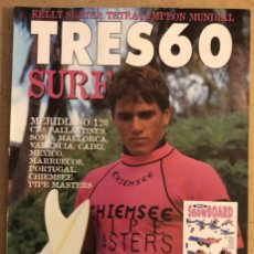 Coleccionismo deportivo: TRES60 SURF N° 54. KELLY SLATER TETRACAMPEÓN MUNDIAL, MERIDIANO 120, MARRUECOS, MÉXICO,.... Lote 211628059