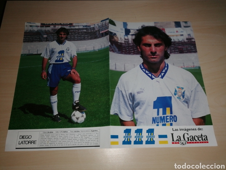 Sammelleidenschaft Sport: DIEGO LATORRE - CD TENERIFE - LA GACETA