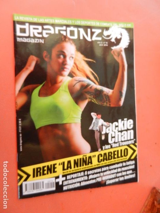 Coleccionismo deportivo: DRAGONZ MAGAZIN ARTES MARCIALES N&ordm; 16 - ABRIL 2016 - IRENE LA NI&Ntilde;A CABELLO - JACKIE CHAN -