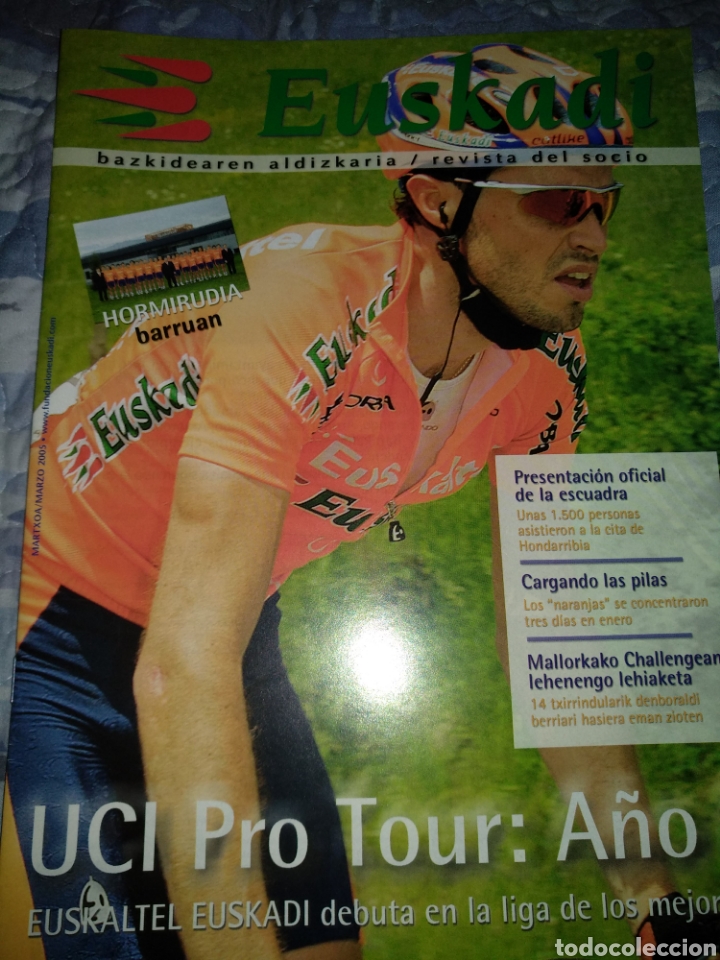 Coleccionismo deportivo: Revista Ciclismo Euskadi