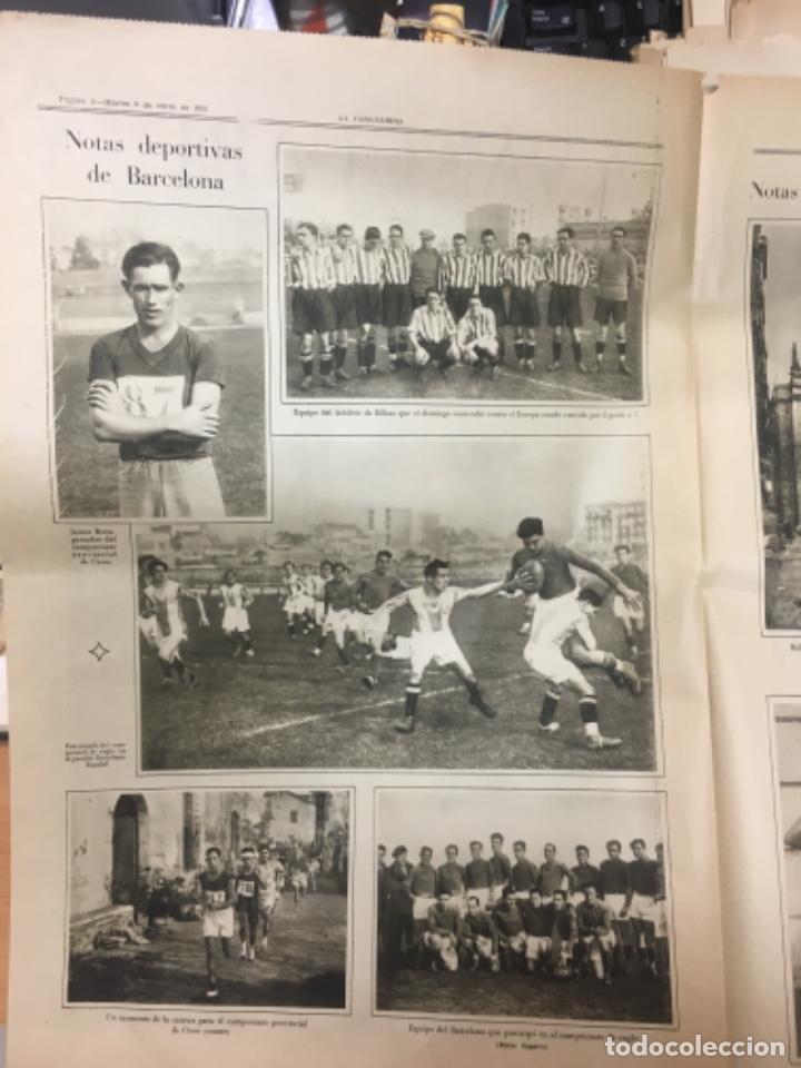 Sammelleidenschaft Sport: Alineacion At. Bilbao Notas Graficas La Vanguardia 1931