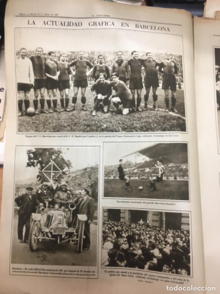 Sammelleidenschaft Sport: Alineacion FC Barcelona Notas Graficas La Vanguardia 1930