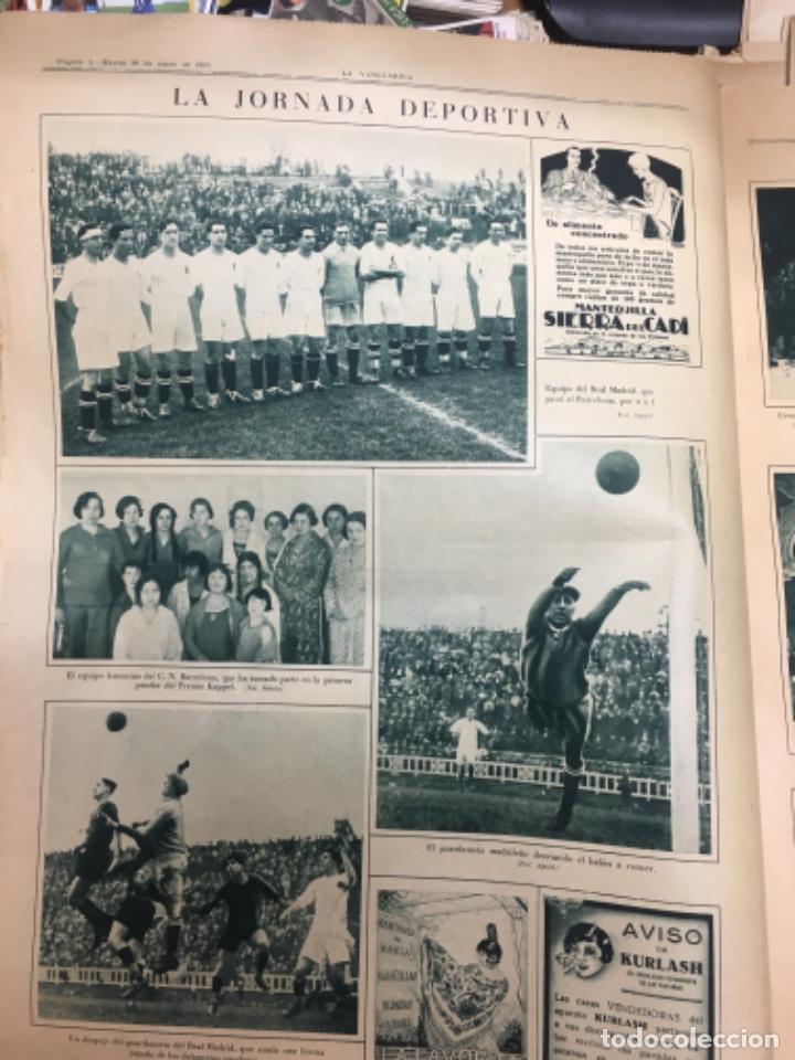 Sammelleidenschaft Sport: Alineacion Real Madrid Notas Graficas La Vanguardia 1930