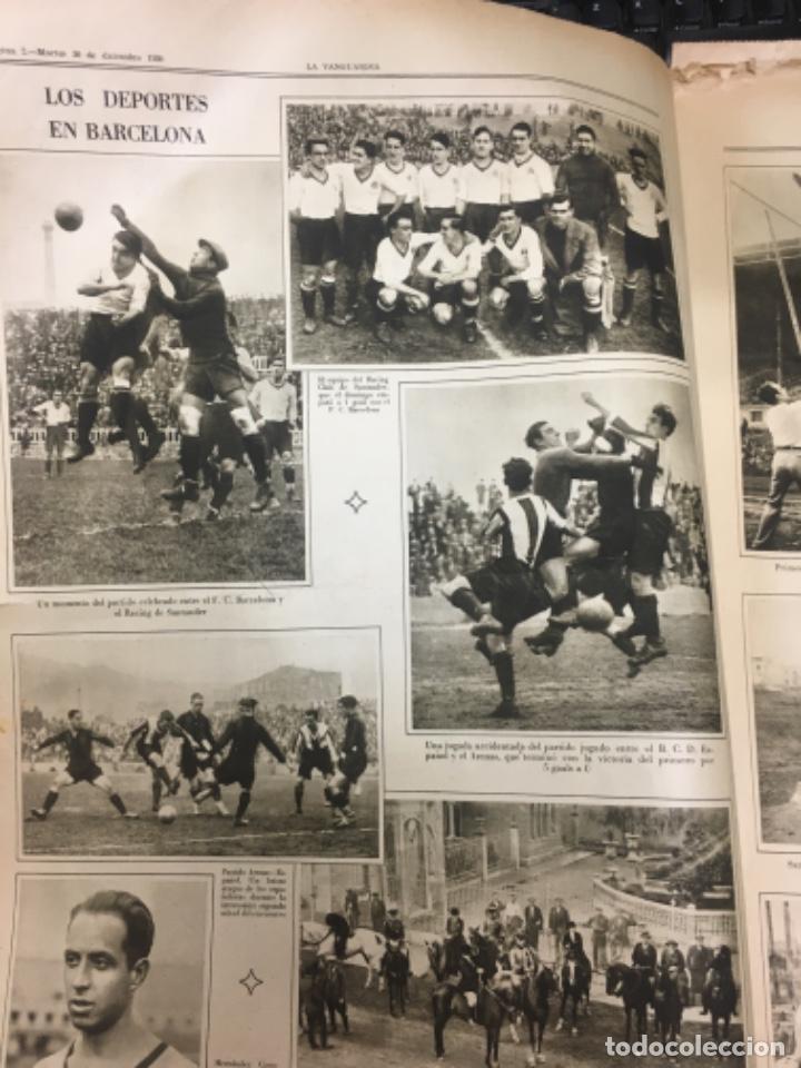 Sammelleidenschaft Sport: Alineacion Racing Santander Notas Graficas La Vanguardia 1930