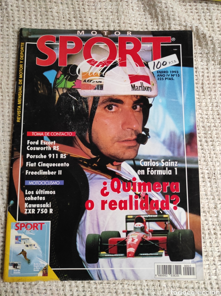 Coleccionismo deportivo: SPORT CLUB N&ordm; 15 ENERO 1993 REVISTA MENSUAL DE EL MOTOR Y DEPORTE