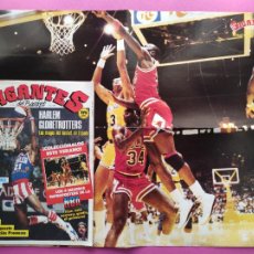 Coleccionismo deportivo: REVISTA GIGANTES DEL BASKET Nº 88 1987 GLOBETROTTERS NBA-POSTER GIGANTE MICHAEL AIR JORDAN BULLS