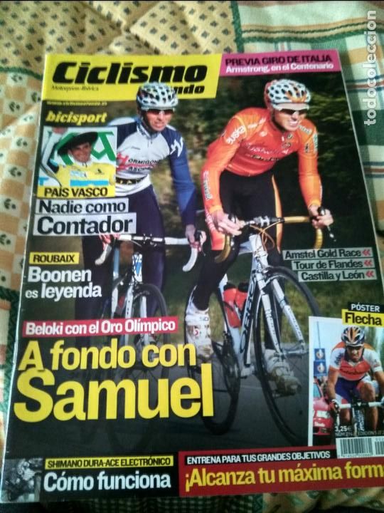 Coleccionismo deportivo: CICLISMO A FONDO. N&ordm;294-2009. POSTER JUAN ANTONIO FLECHA.. VER FOTOS. MUY BUEN ESTADO.