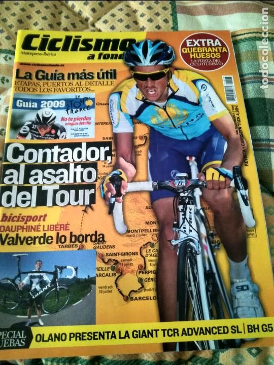 Coleccionismo deportivo: CICLISMO A FONDO. N&ordm;296-2009. INCLUYE GUIA TOUR 2009.. VER FOTOS. MUY BUEN ESTADO.