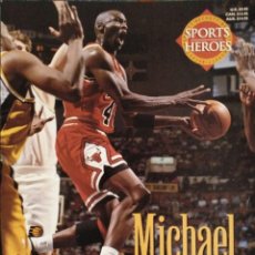 Coleccionismo deportivo: MICHAEL JORDAN - REVISTA/LIBRO ''BECKETT SPORTS HEROES'' (1995) - NBA. Lote 366167776