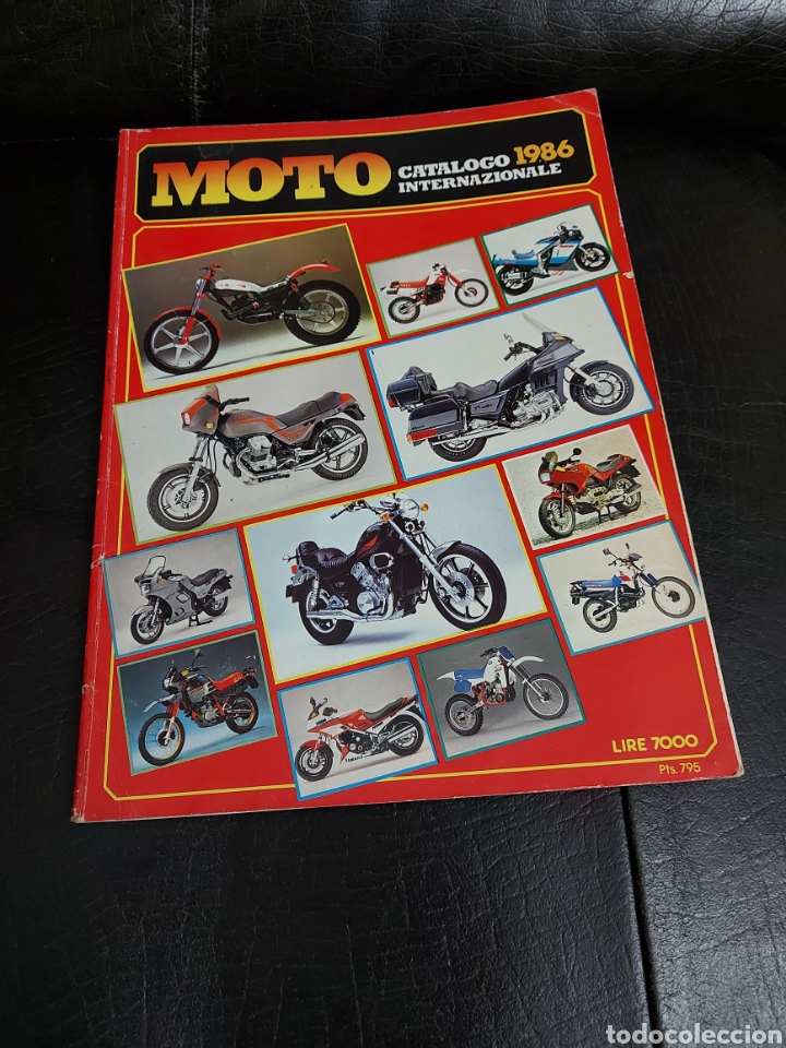 Coleccionismo deportivo: CATALOGO DE MOTOS 1986-MOTO CATALOGO 1986 INTERNAZIONALE /MOTOCICLETAS/CICLOMOTOR-IDIOMA ITALIANO