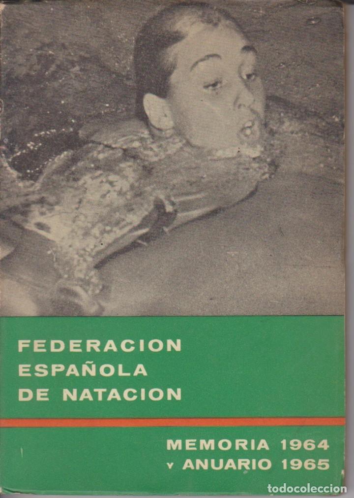 Sammelleidenschaft Sport: ANUARIO FEDERACION ESPA&Ntilde;OLA DE NATACION 1965