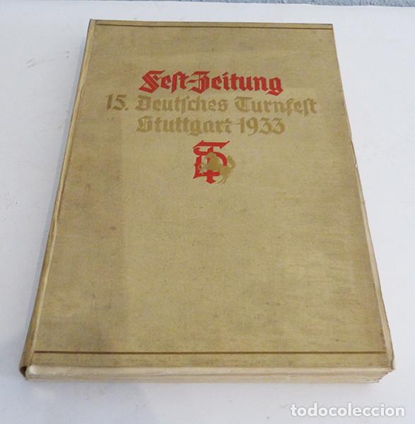Collectionnisme sportif: 15 revistas Festzeitung. Deutsches Turnfestst Stuttgart 1933