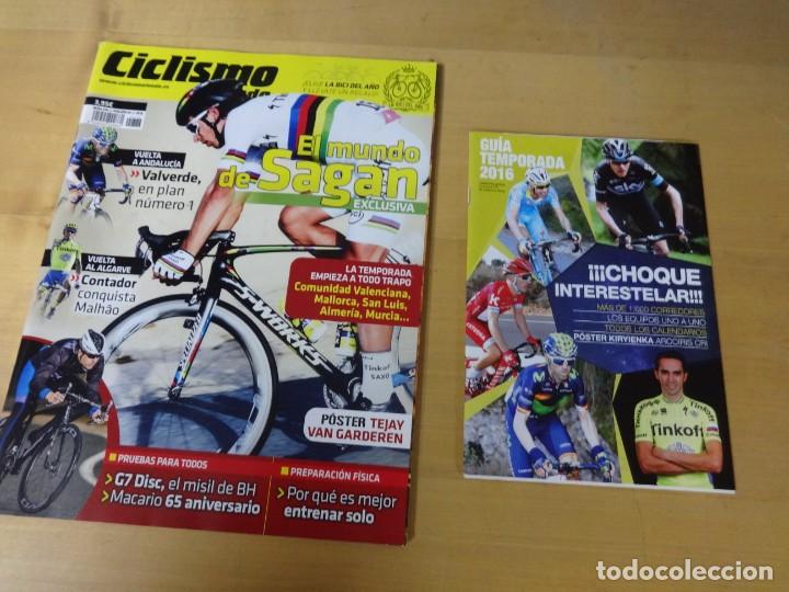 Coleccionismo deportivo: Ciclismo a fondo 376, El mundo de Sagan, Valverde, Contador, prueba G7 disc, Macario 65 aniversario