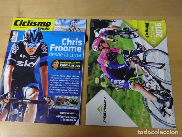 Coleccionismo deportivo: Ciclismo a fondo 374 + calendario M&eacute;rida. Froome, 50 ideas para regalar
