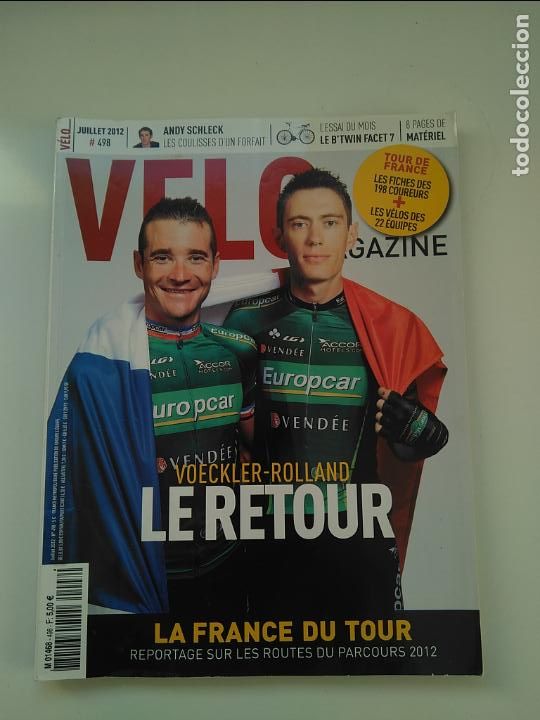 Coleccionismo deportivo: REVISTA VELO FRANCIA ESPECIAL TOUR 2012. 260 PAGINAS.