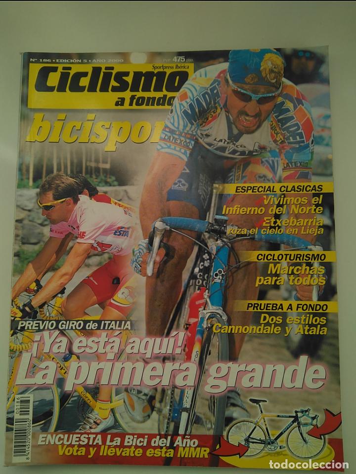 Coleccionismo deportivo: CICLISMO A FONDO N&ordm;186. A&Ntilde;O 2000. ANALISIS GIRO DE ITALIA 2000. ESPECIAL CLASICAS DE PRIMAVERA