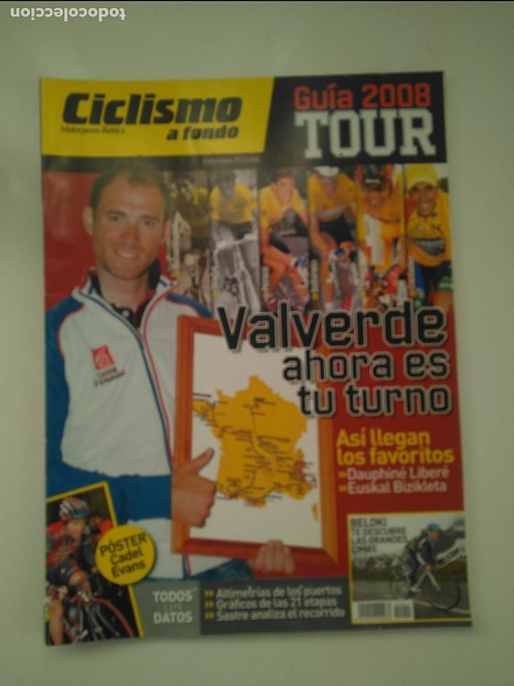 Coleccionismo deportivo: CICLISMO A FONDO GUIA TOUR DE FRANCIA 2006. INCLUYE POSTER CADEL EVANS. PEFECTO ESTADO