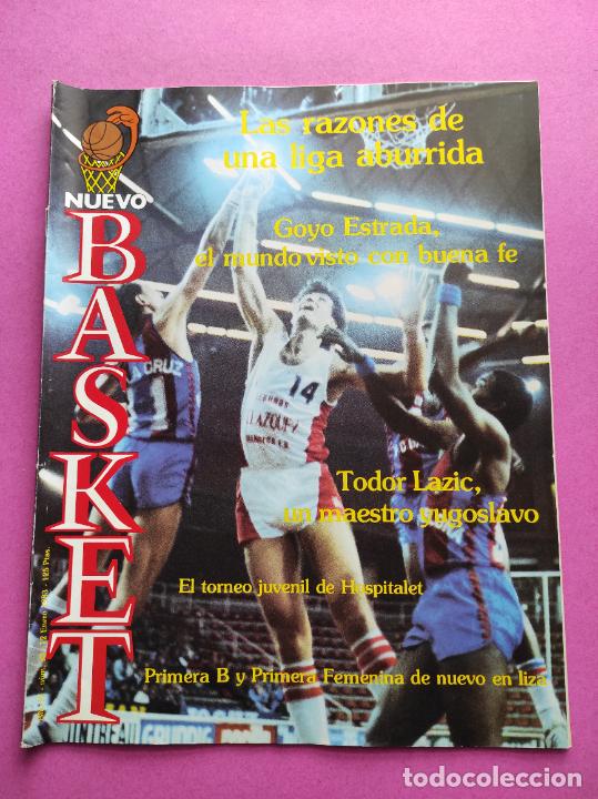 Sammelleidenschaft Sport: REVISTA NUEVO BASKET N&ordm; 93 1983 TODOR LAZIC - GOYO ESTRADA - AGUSTIN CUESTA