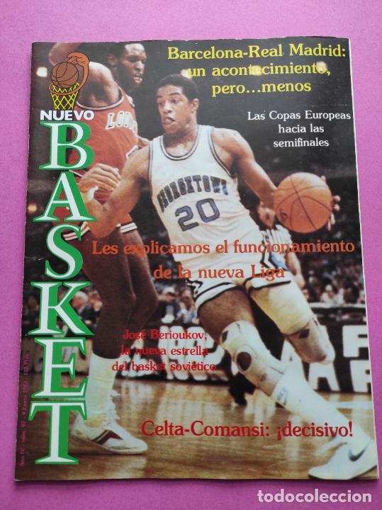 Sammelleidenschaft Sport: REVISTA NUEVO BASKET N&ordm; 97 1983 - BIRIUKOV - LIGA FEMENINA CELTA-COMANSI - UCLA NCAA - SUPER EPI