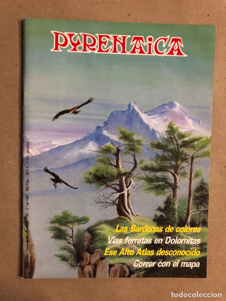 Sports collectibles: PYRENAICA N&deg; 147 (1987). REVISTA FEDERACI&Oacute;N VASCA DE MONTA&Ntilde;A. SUMARIO EN FOTOGRAF&Iacute;AS.