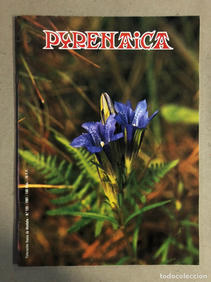 Sports collectibles: PYRENAICA N&deg; 123 (1981). REVISTA FEDERACI&Oacute;N VASCA DE MONTA&Ntilde;A. SUMARIO EN FOTOGRAF&Iacute;AS.
