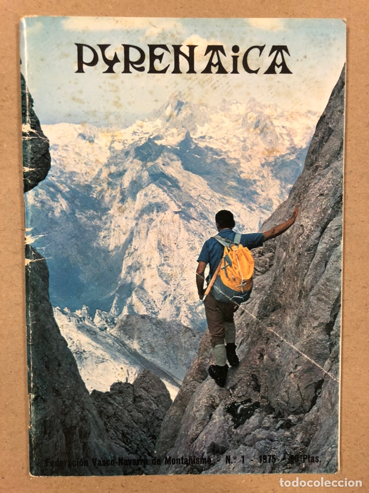 Sports collectibles: PYRENAICA N&deg; 1 (1975). FEDERACI&Oacute;N VASCO NAVARRA DE MONTA&Ntilde;ISMO