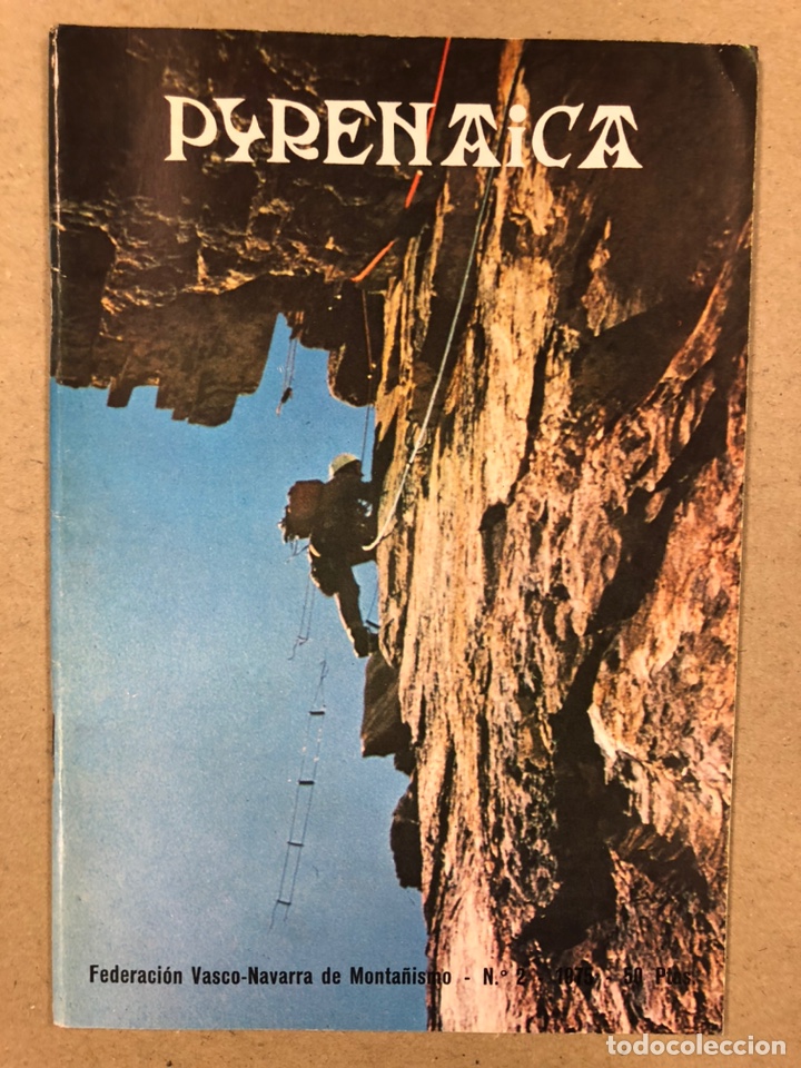 Sports collectibles: PYRENAICA N&deg; 2 (1975). FEDERACI&Oacute;N VASCO NAVARRA DE MONTA&Ntilde;ISMO.