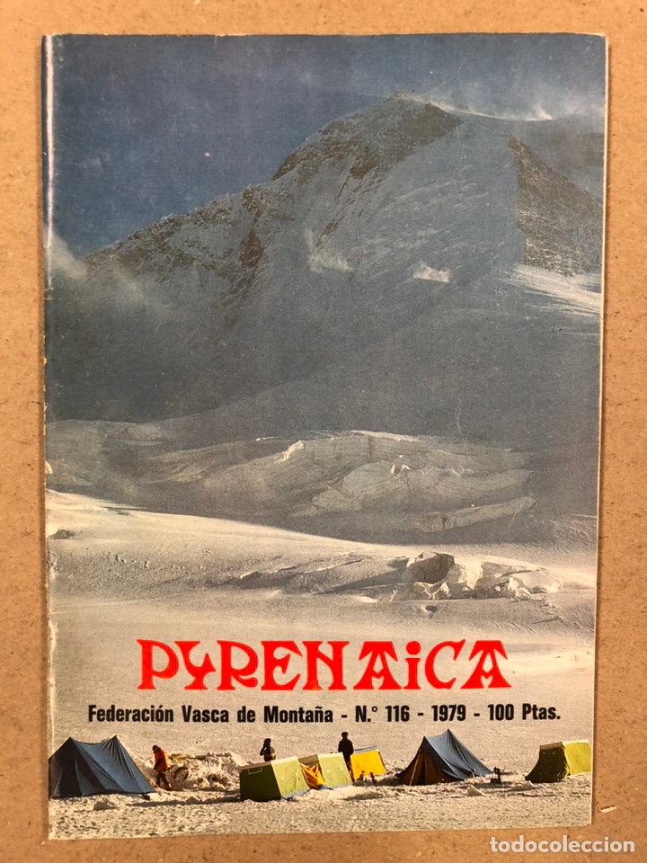Sports collectibles: PYRENAICA N&deg; 116 (1979). FEDERACI&Oacute;N VASCO NAVARRA DE MONTA&Ntilde;ISMO.