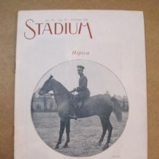 Coleccionismo deportivo: REVISTA STADIUM-NUM 247-23 FEBRERO 1918-HIPICA-FUTBOL-CARRERAS COCHES--VER FOTOS-(K-1955). Lote 244593975