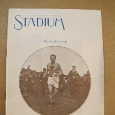 Coleccionismo deportivo: REVISTA STADIUM-NUM 249-9 MARZO 1918-PEDESTRISMO-CROSS COUNTRY-COCHES Y MAS-VER FOTOS-(K-1956). Lote 244594370