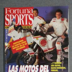 Coleccionismo deportivo: REVISTA FORTUNA SPORTS N.º 22 1991 CARLOS MAS Y JORDI ARCARONS. HEIKE DRECHSLER, DAVID ROBINSON