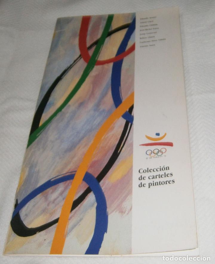 Coleccionismo deportivo: coleccion de carteles de pintores olimpiadas barcelona 92