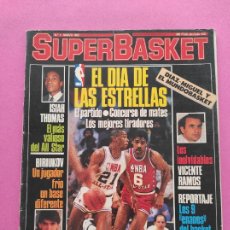 Coleccionismo deportivo: REVISTA SUPERBASKET Nº 1 1986 - POSTER EPI BARÇA - ALL STAR GAME NBA 86 - PRIMER NUMERO SUPER BASKET. Lote 248434015