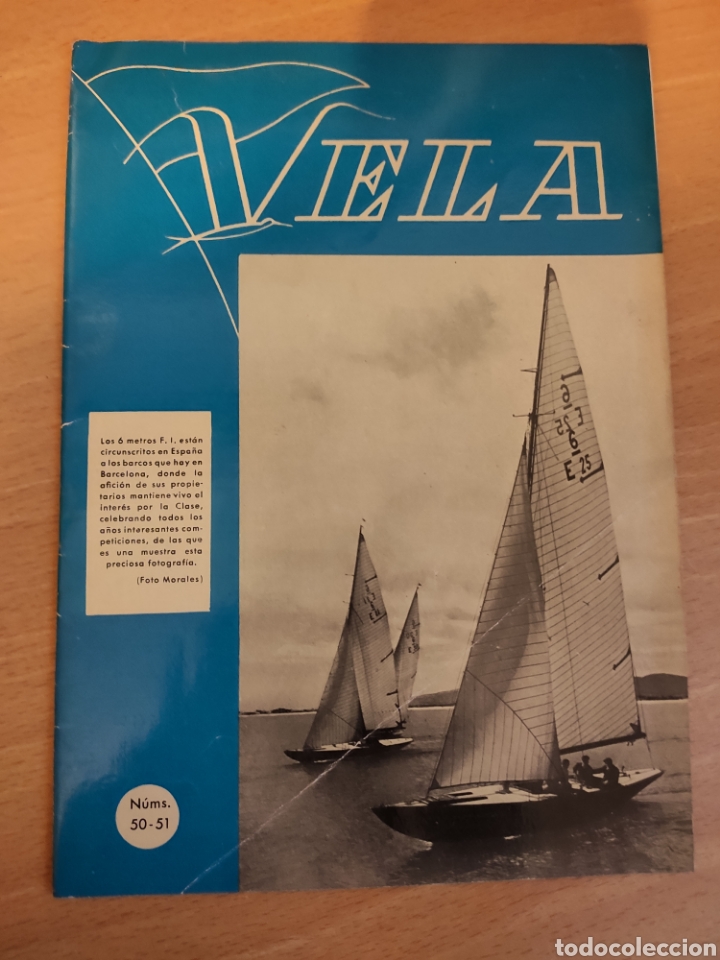 Coleccionismo deportivo: Revista VELA Deporte del MAR - numero 50 51 - nautica maritimo regata navegacion - Foto 1 - 251987420