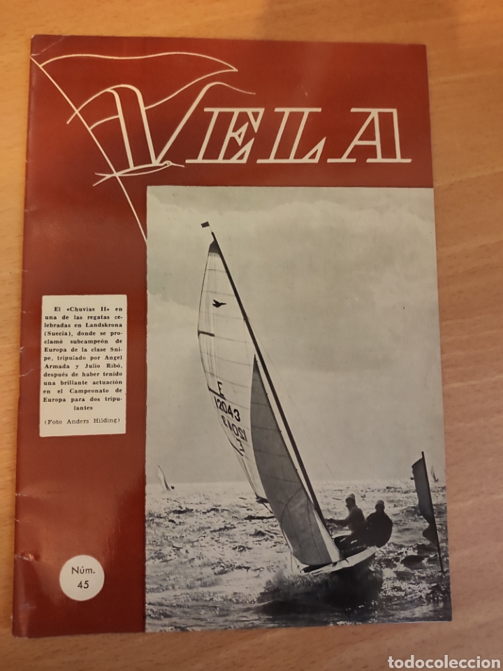 Coleccionismo deportivo: Revista VELA Deporte del MAR - numero 45 - nautica maritimo regata navegacion - Foto 1 - 251987515